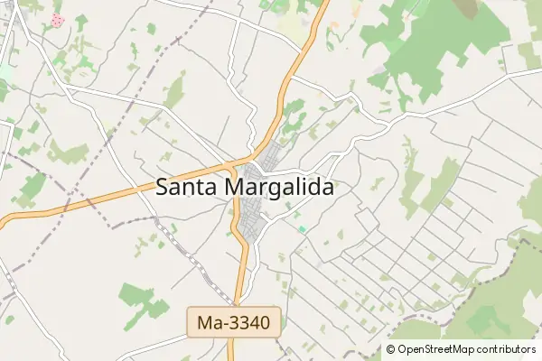 Mapa Santa Margalida