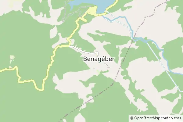 Mapa Benagéber