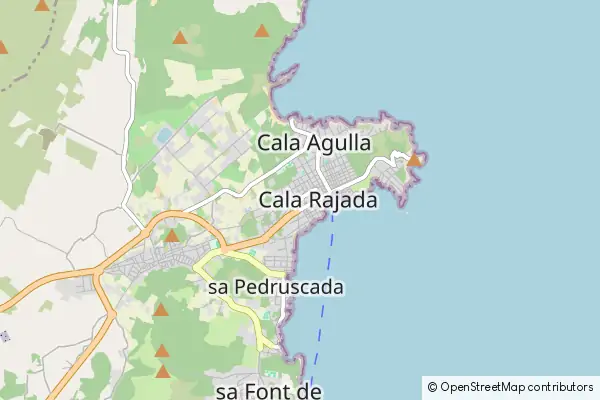 Mapa Cala Ratjada