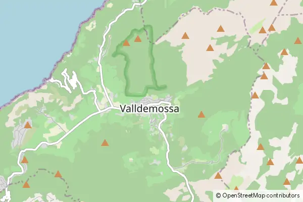 Mapa Valldemossa
