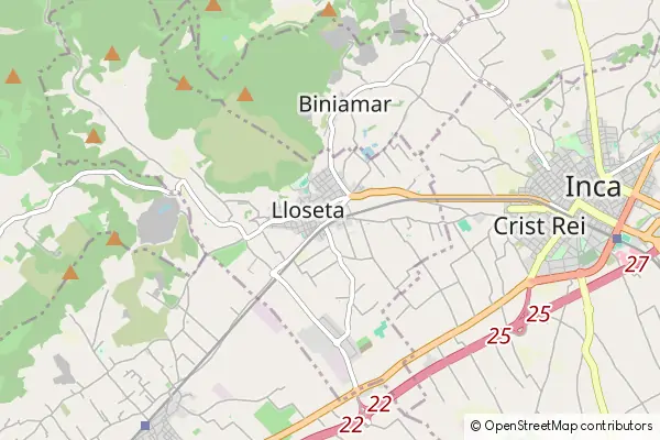 Mapa Lloseta