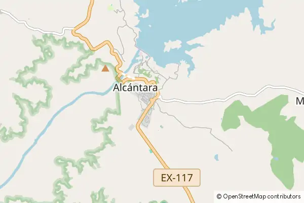 Mapa Alcántara