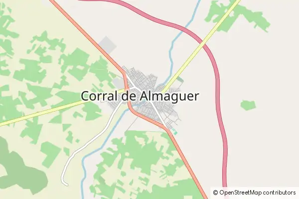 Mapa Corral de Almaguer