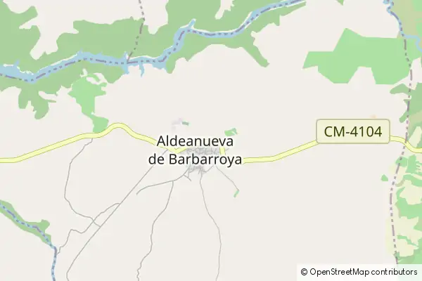 Mapa Aldeanueva de Barbarroya