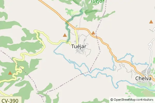 Mapa Tuéjar