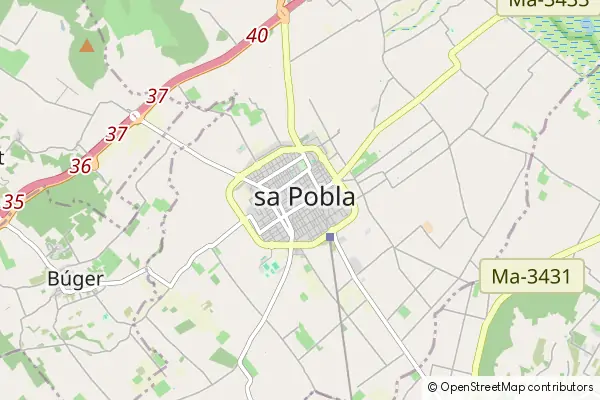 Mapa sa Pobla