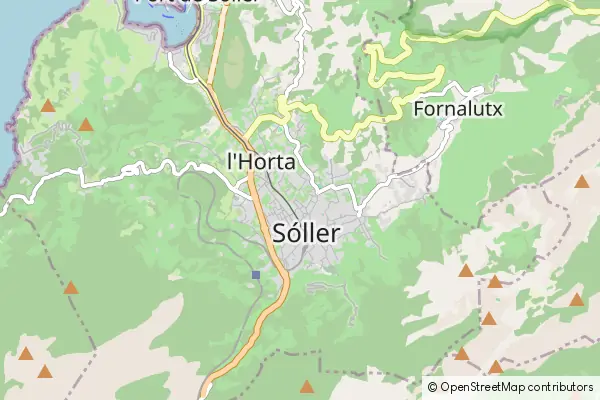 Mapa Sóller