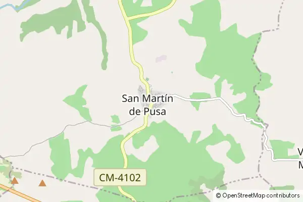 Mapa San Martín de Pusa