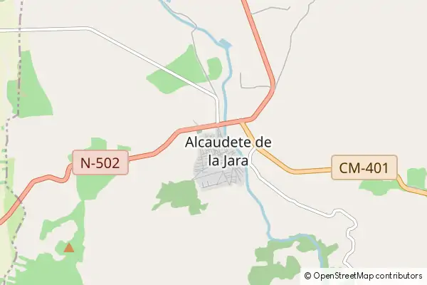 Mapa Alcaudete de la Jara