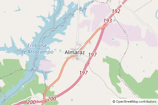 Mapa Almaraz