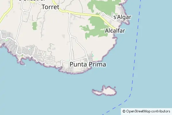 Mapa Punta Prima