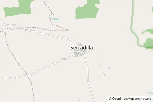 Mapa Serradilla