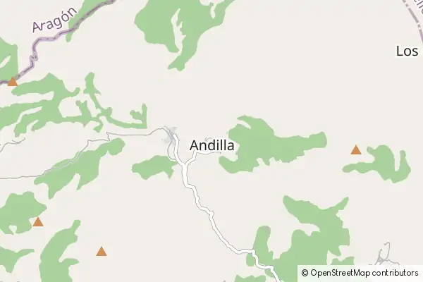 Mapa Andilla