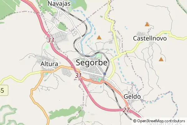 Mapa Segorbe