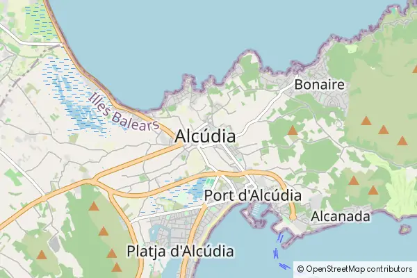 Mapa Alcúdia