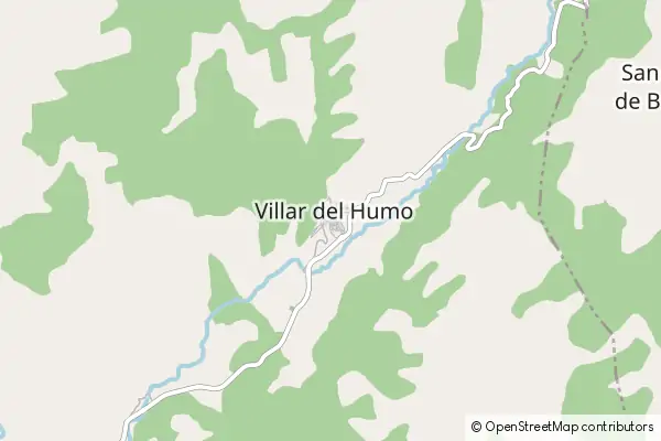 Mapa Villar del Humo