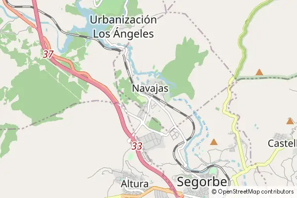 Mapa Navajas