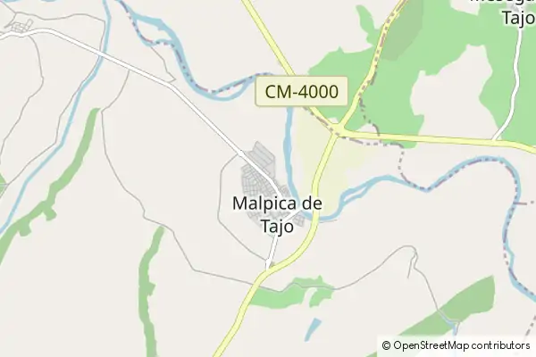 Mapa Malpica de Tajo