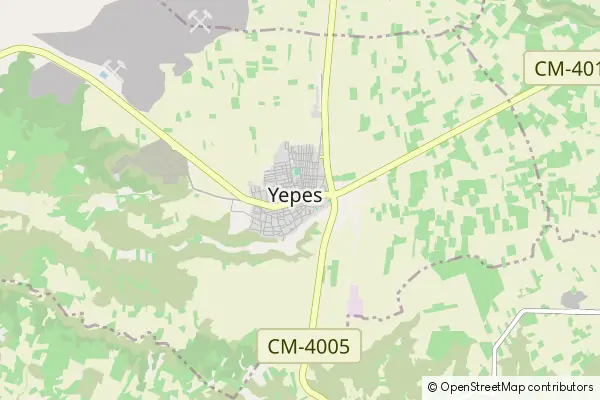 Mapa Yepes