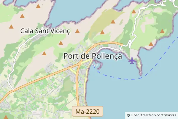 Mapa Port de Pollença