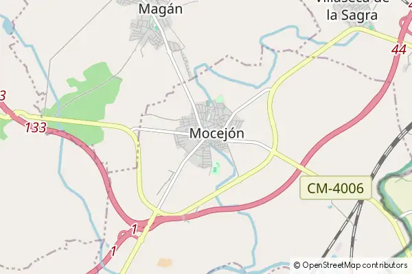 Mapa Mocejón