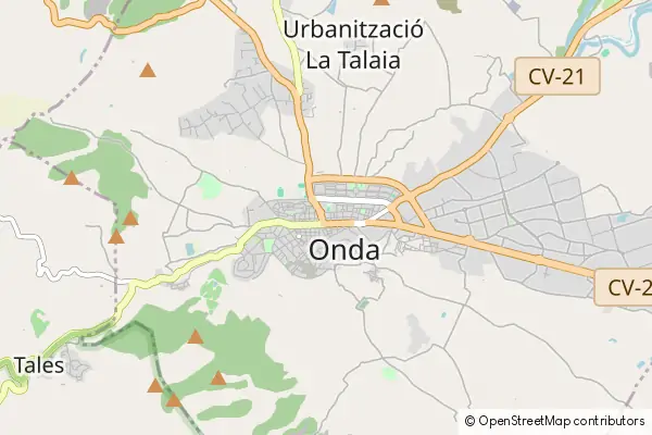 Mapa Onda