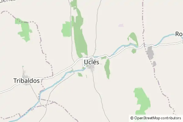 Mapa Uclés