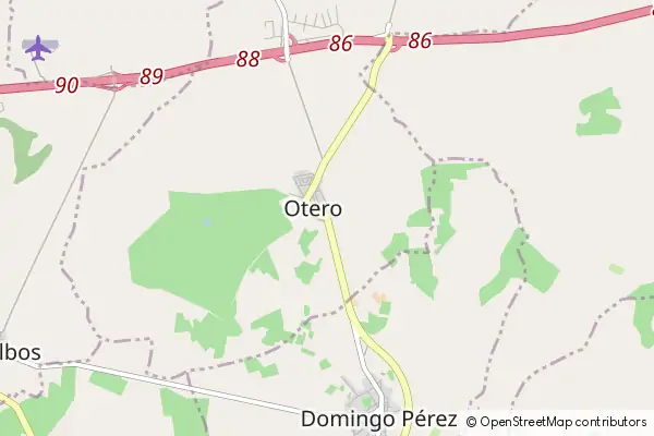 Mapa Otero