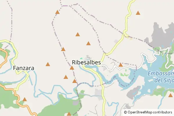 Mapa Ribesalbes