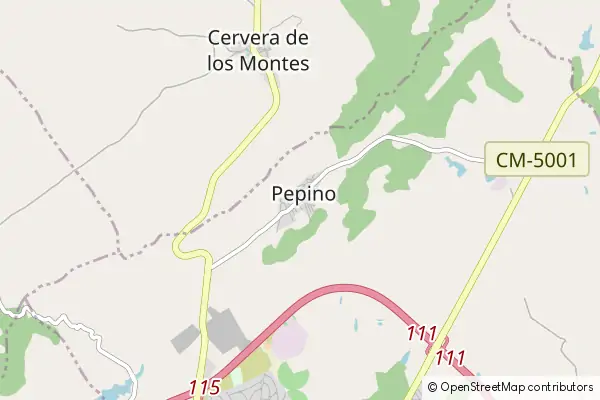 Mapa Pepino