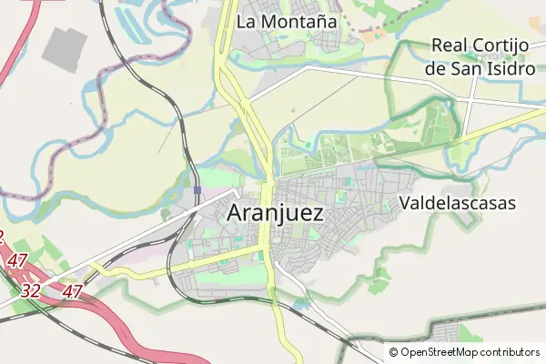 Mapa Aranjuez