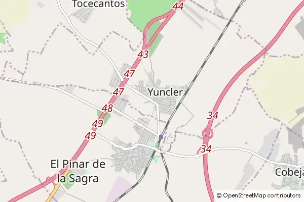 Mapa Yuncler