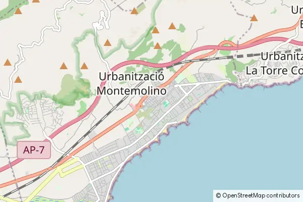 Mapa Benicasim