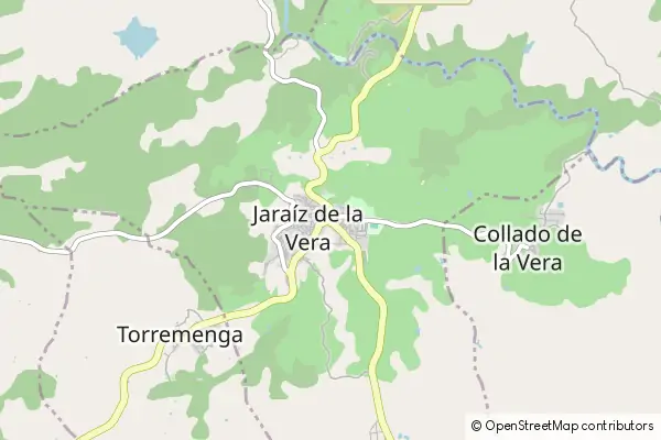 Mapa Jaraíz de la Vera