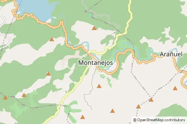 Mapa Montanejos