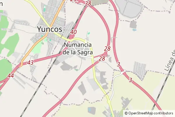 Mapa Numancia de la Sagra