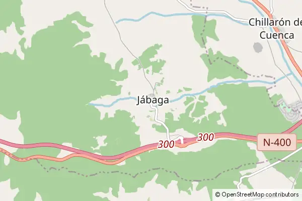 Mapa Fuentenava de Jabaga