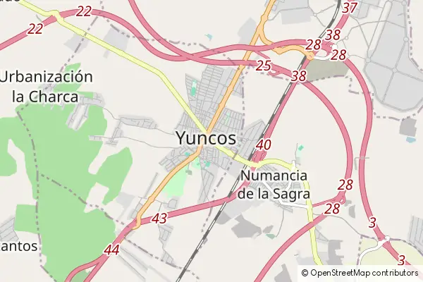 Mapa Yuncos