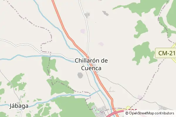 Mapa Chillarón de Cuenca