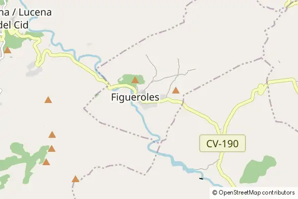 Mapa Figueroles