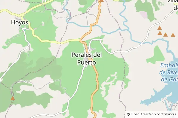 Mapa Perales del Puerto