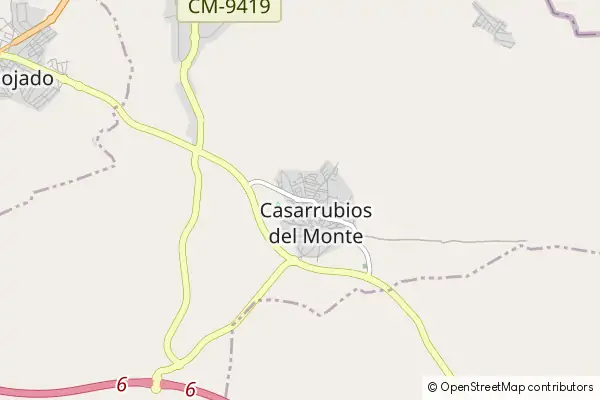 Mapa Casarrubios del Monte