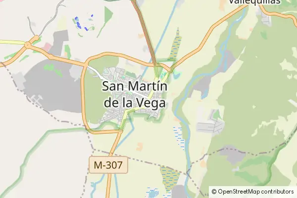 Mapa San Martín de la Vega