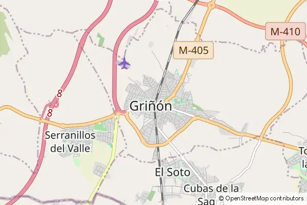 Mapa Griñón