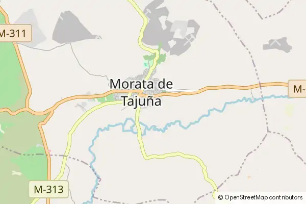 Mapa Morata de Tajuña