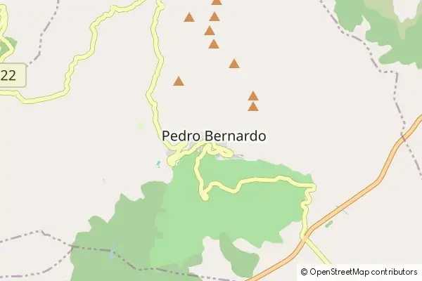 Mapa Pedro Bernardo