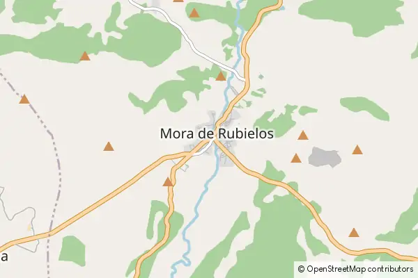 Mapa Mora de Rubielos