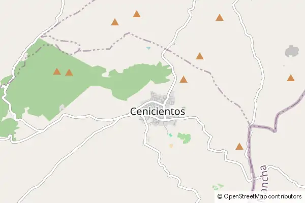 Mapa Cenicientos