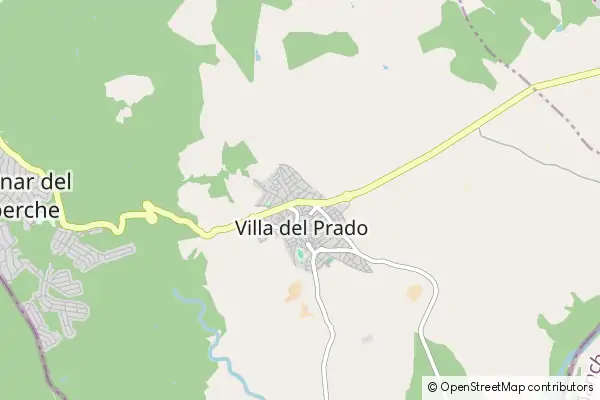 Mapa Villa del Prado