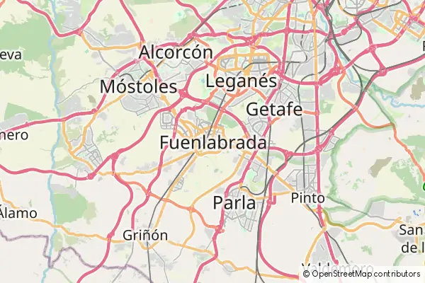 Mapa Fuenlabrada